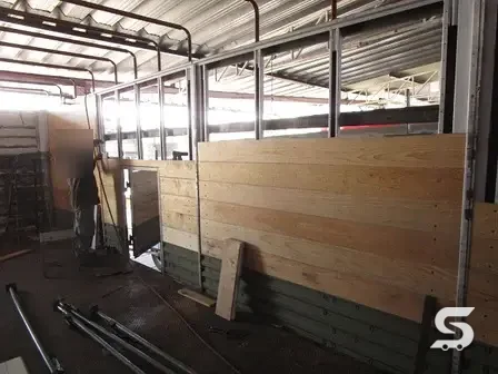Reconstrucción de semirremolque jaula, durante el proceso — Talleres Saucedo, Uruapan, Michoacán